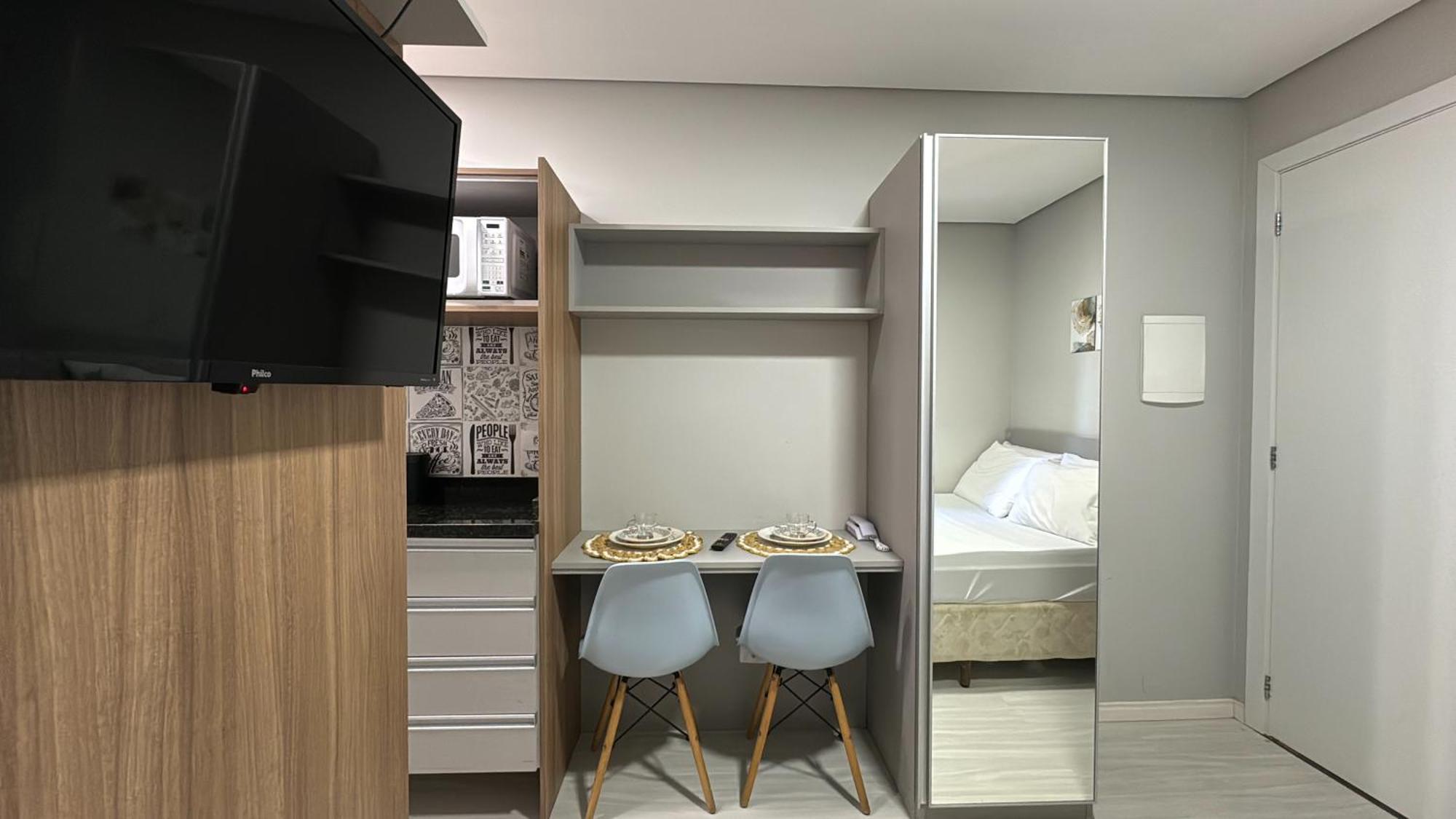 4- Studio para casal. Ótima Localização Curitiba Extérieur photo